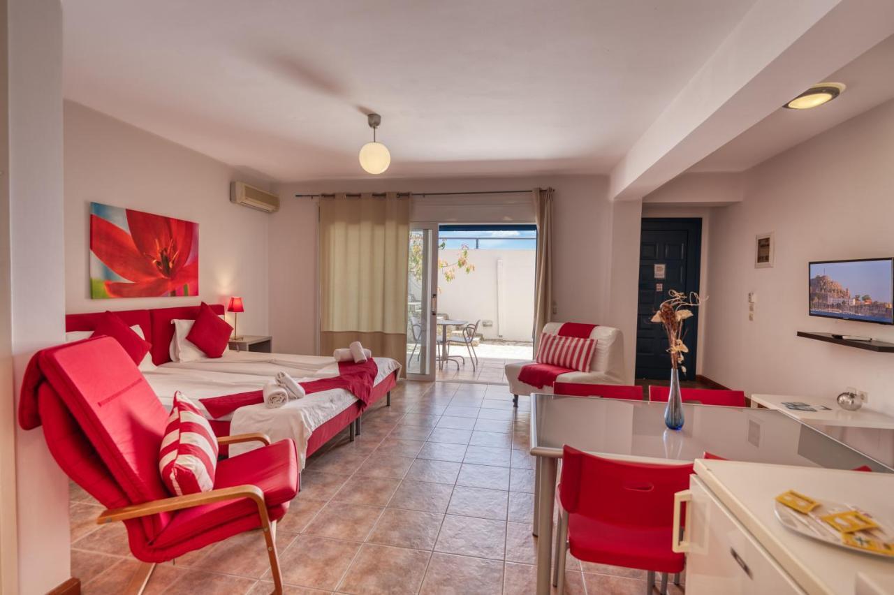 Glyfa Corfu Apartments Barbati Exterior foto